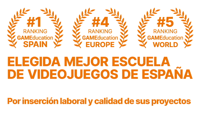 ESAT. Elegida mejor escuela de Desarrollo de Videojuegos de España por GamEducation